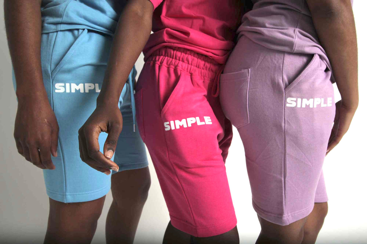 LAVENDER "KEEP IT SIMPLE" SHORTS