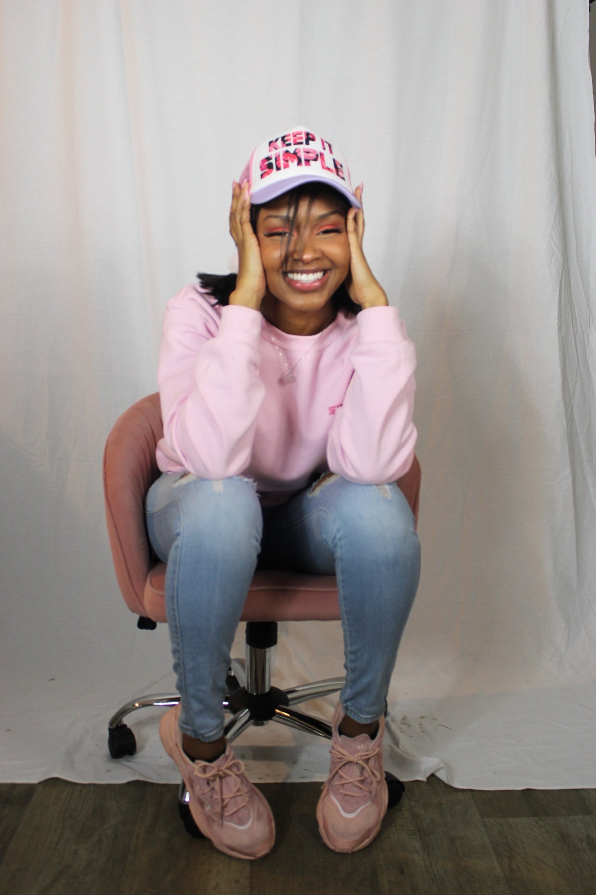 Pink/Purple Keep It Simple Hat