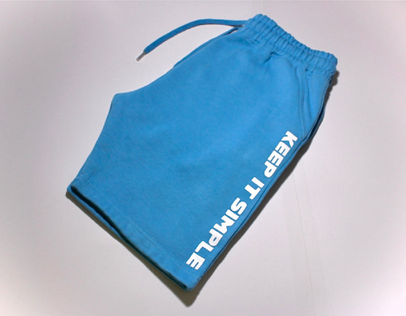 BLUE "KEEP IT SIMPLE" SHORTS
