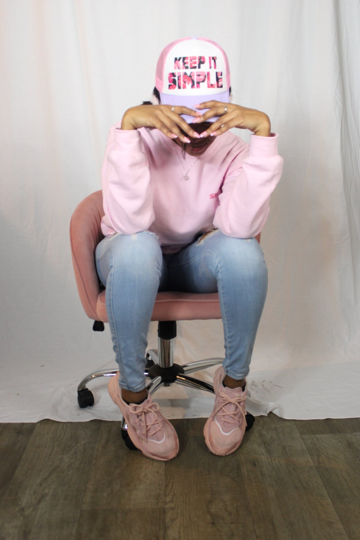Pink/Purple Keep It Simple Hat