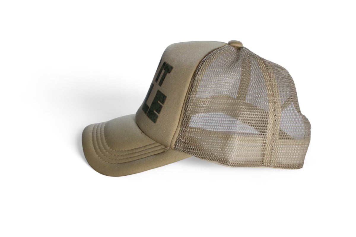 Beige/Green Keep It Simple Hat